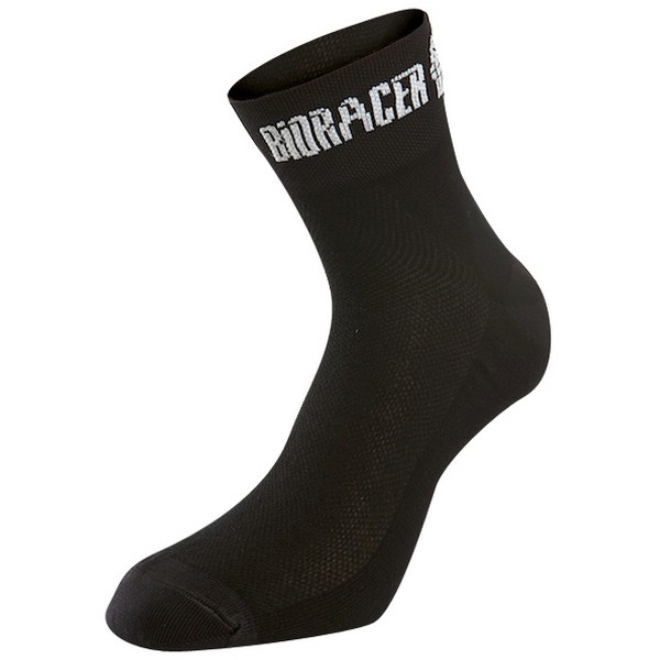 Bioracer - dünne Socken für Inline und Eis, schwarz