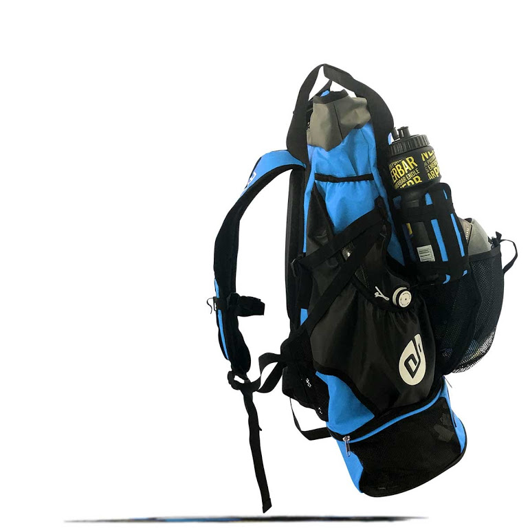 Versatile Rucksack, sports bag for inline ice skaters and also for  Triathlon, rot | Outlet - Abverkauf