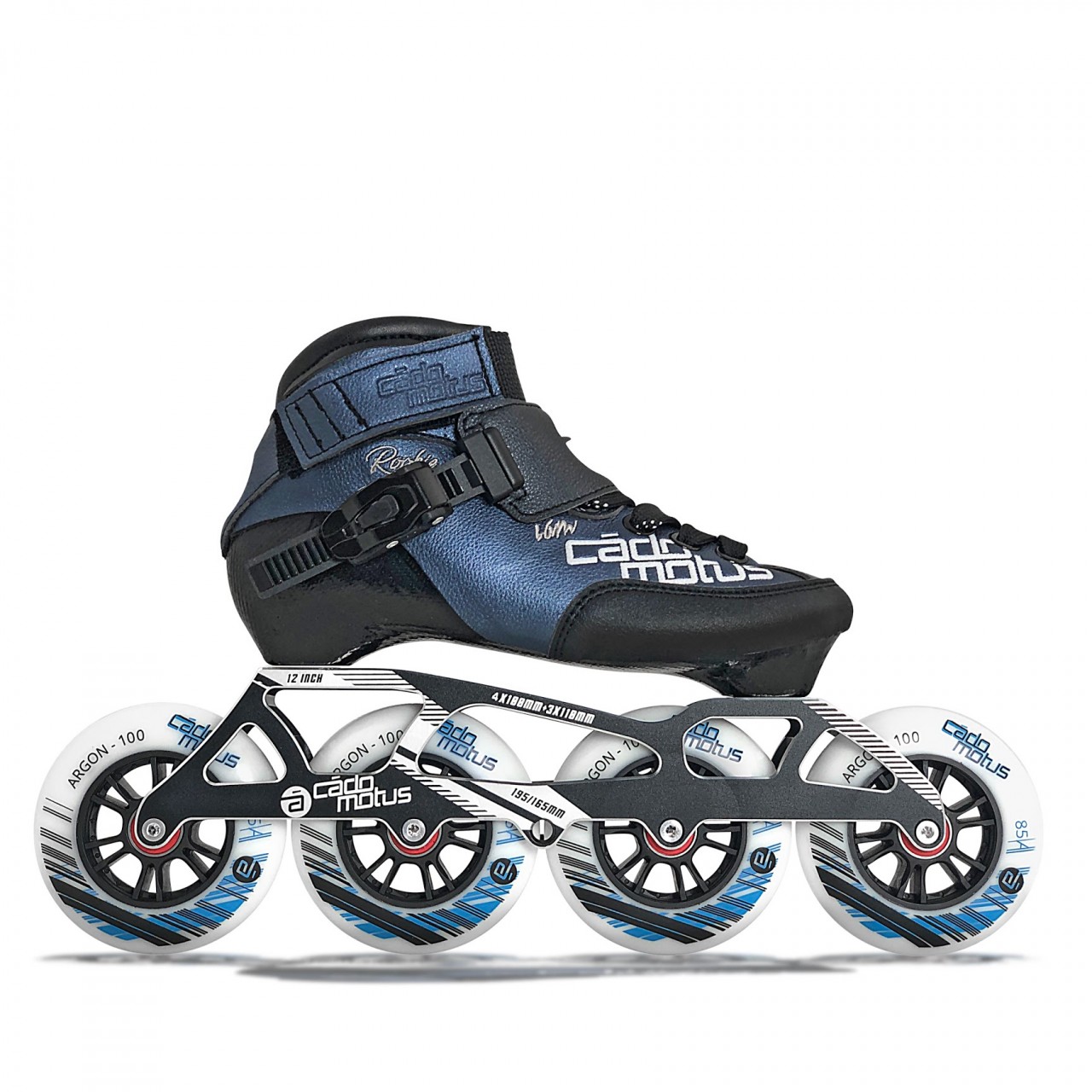 Rookie Two Kids Inline Skate 4x100 | 3x110 race setup + extra ankle support